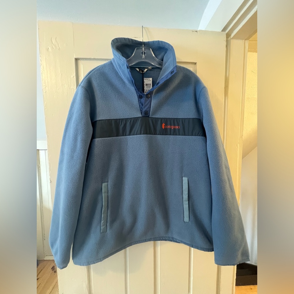 Cotopaxi Sky Blue Fleece Pullover - NWT